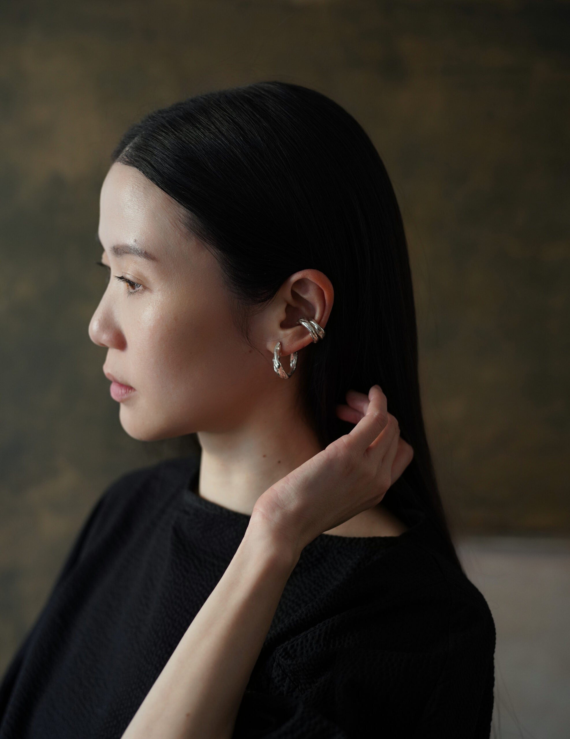 DRIP EARCRAWLER 耳環・單隻 銀