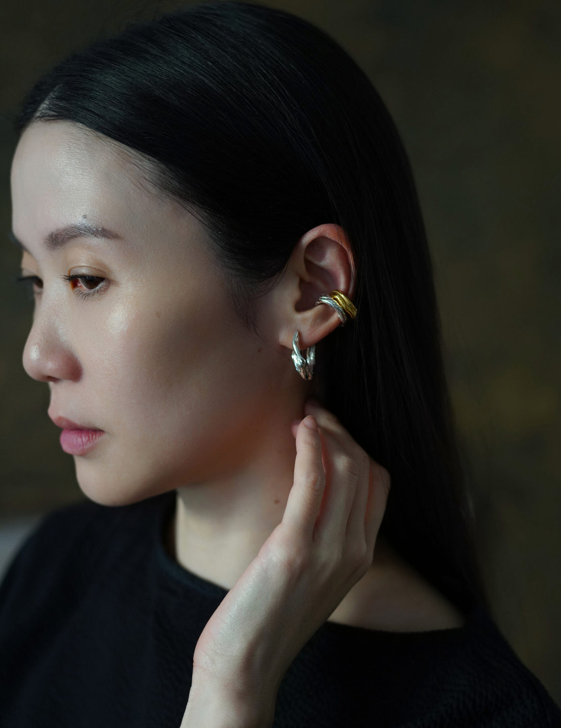 DRIP EARCRAWLER 耳環・單隻 銀