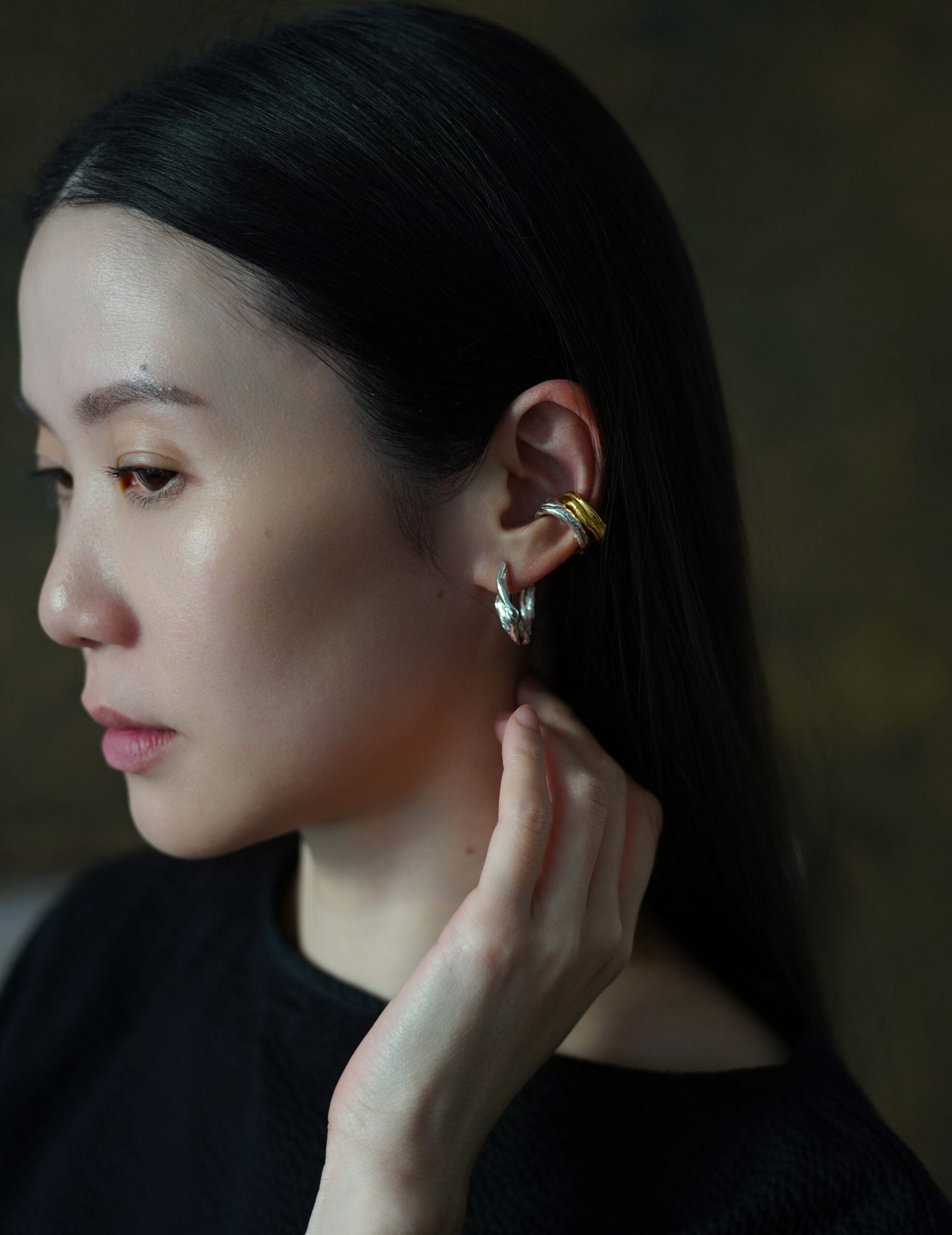 DRIP EARCRAWLER 耳環・單隻 銀