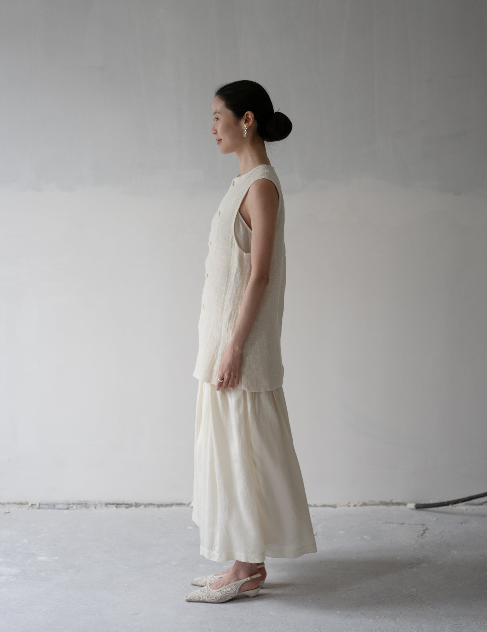 Flight Gilet・White