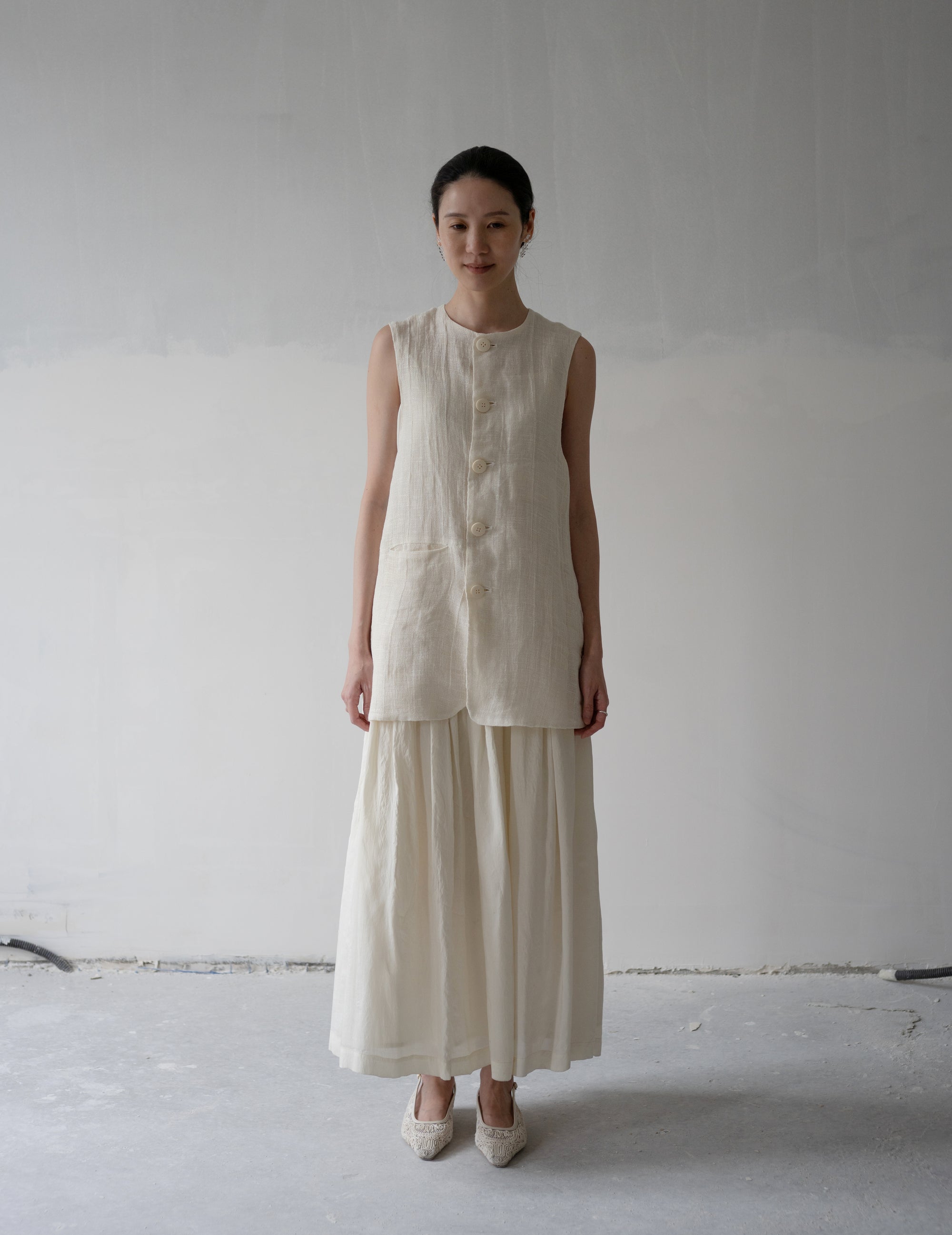 Flight Gilet・White