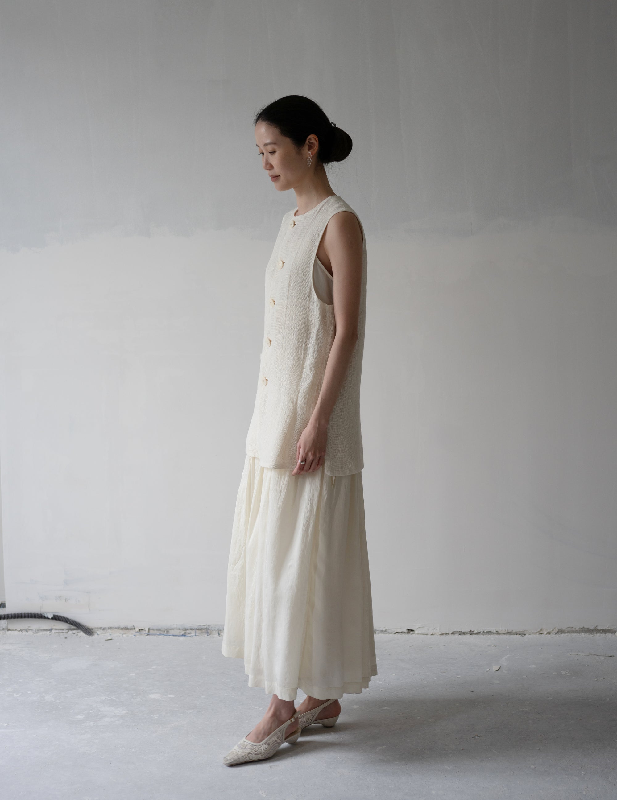 Flight Gilet・White