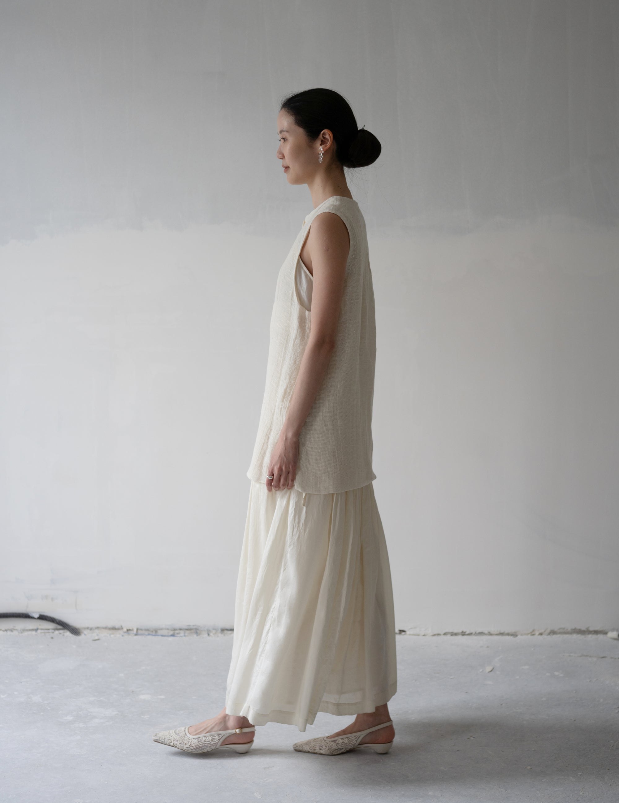 Flight Gilet・White