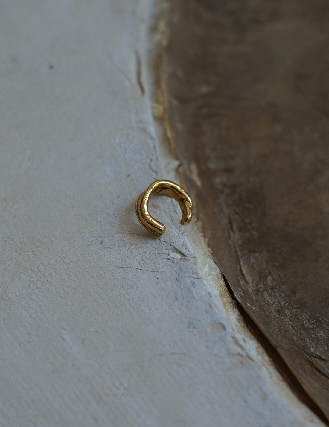 DRIP CHUNKY 耳骨夾・單隻 金