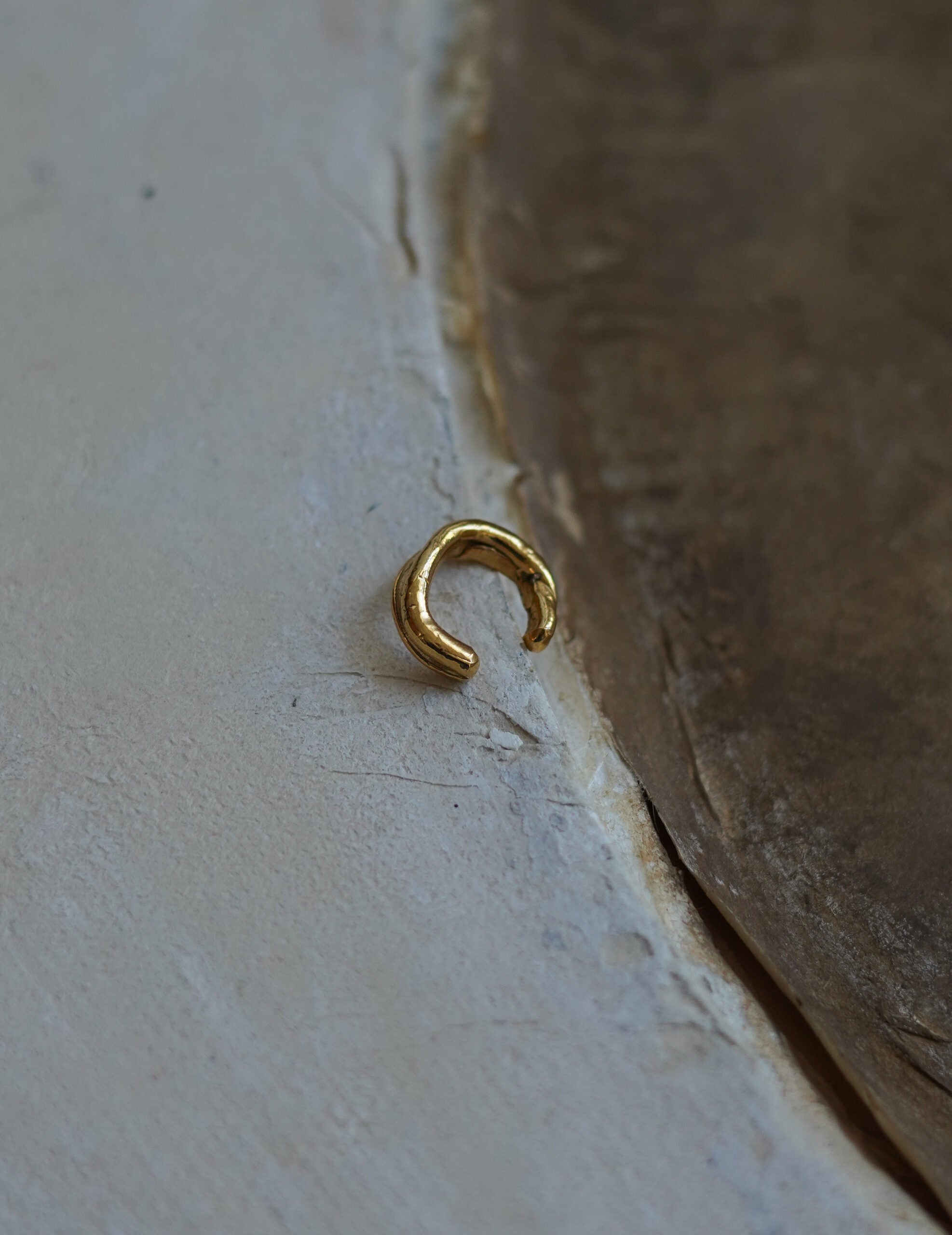 DRIP CHUNKY 耳骨夾・單隻 金