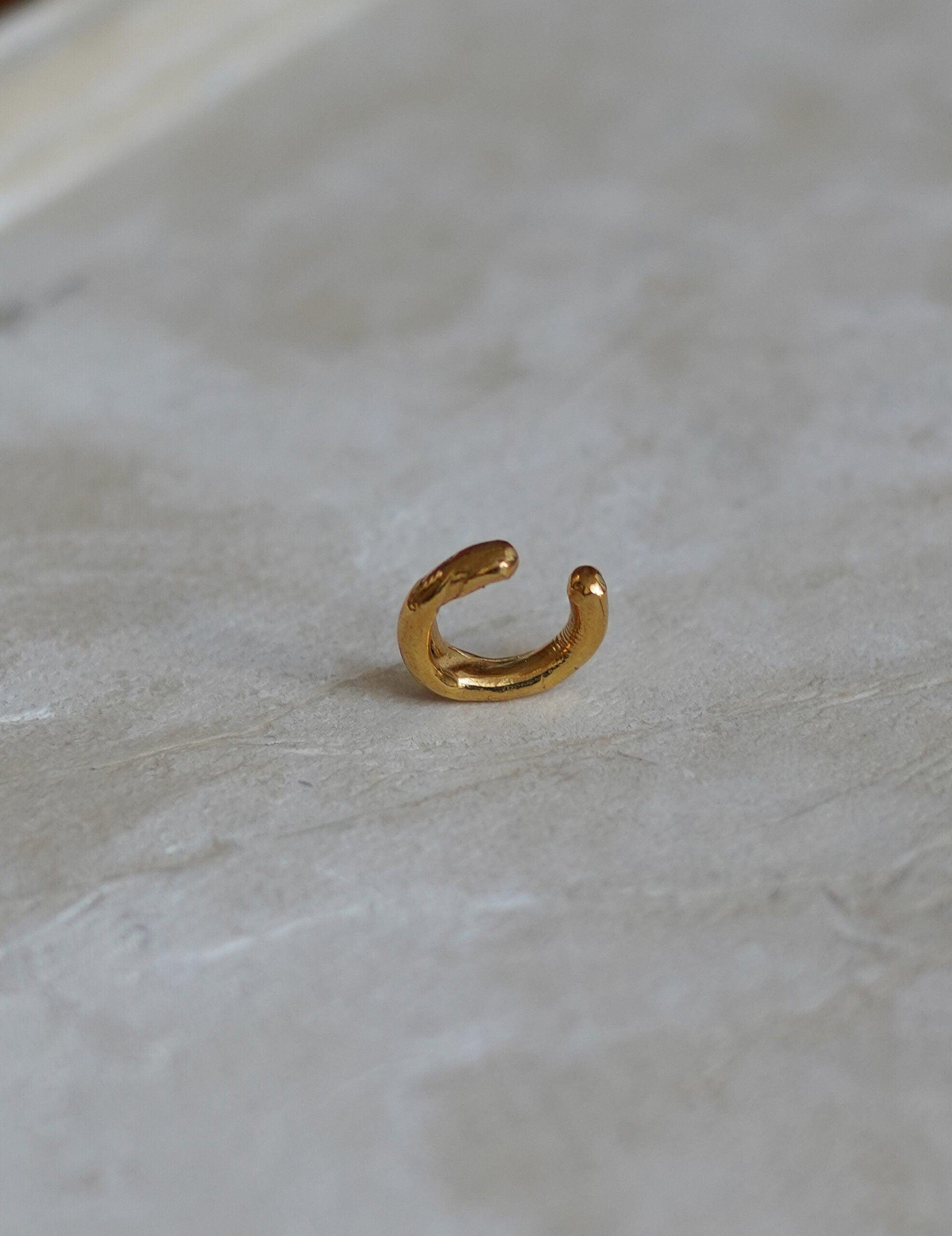 DRIP CHUNKY 耳骨夾・單隻 金