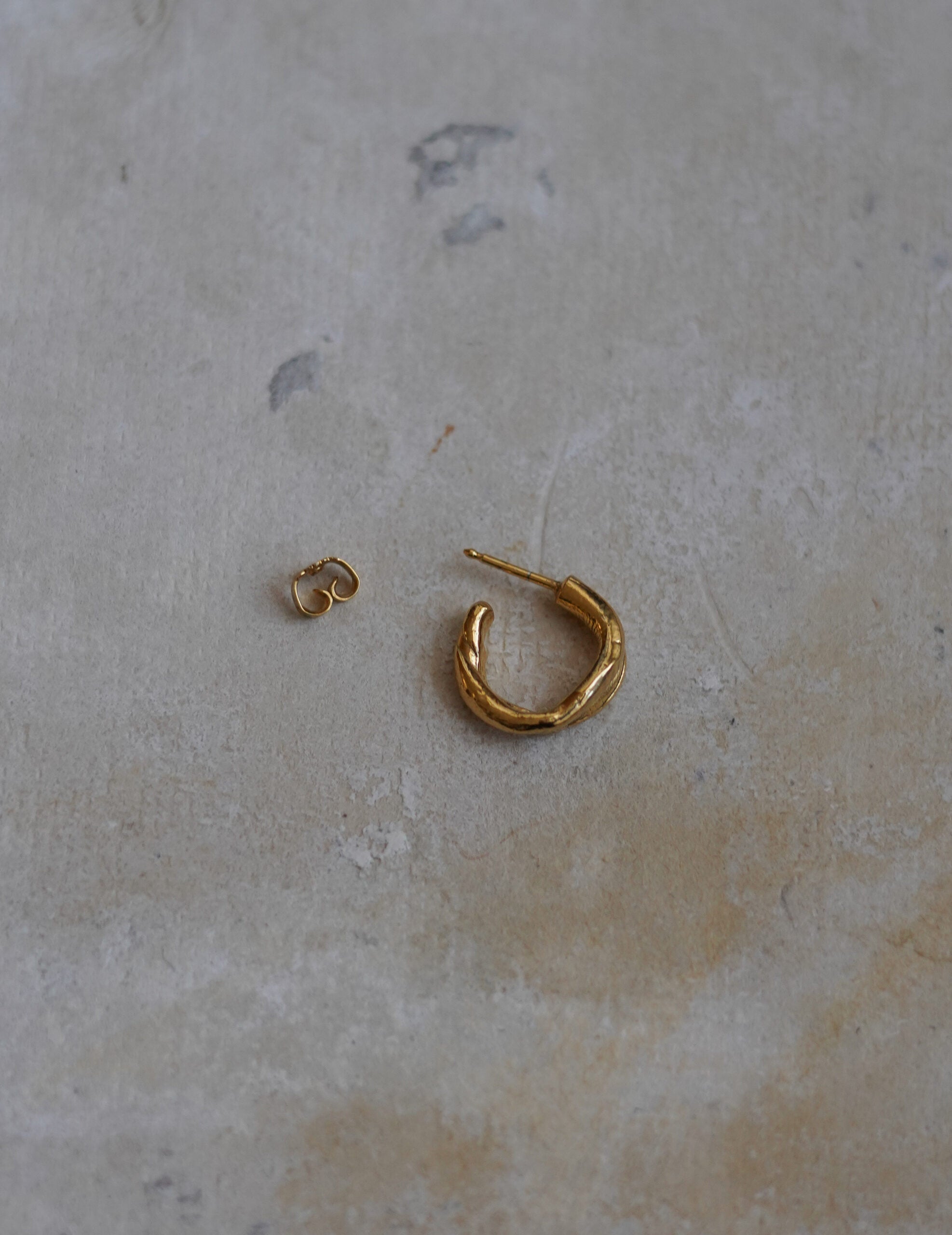 DRIP Small 耳環・單隻 金