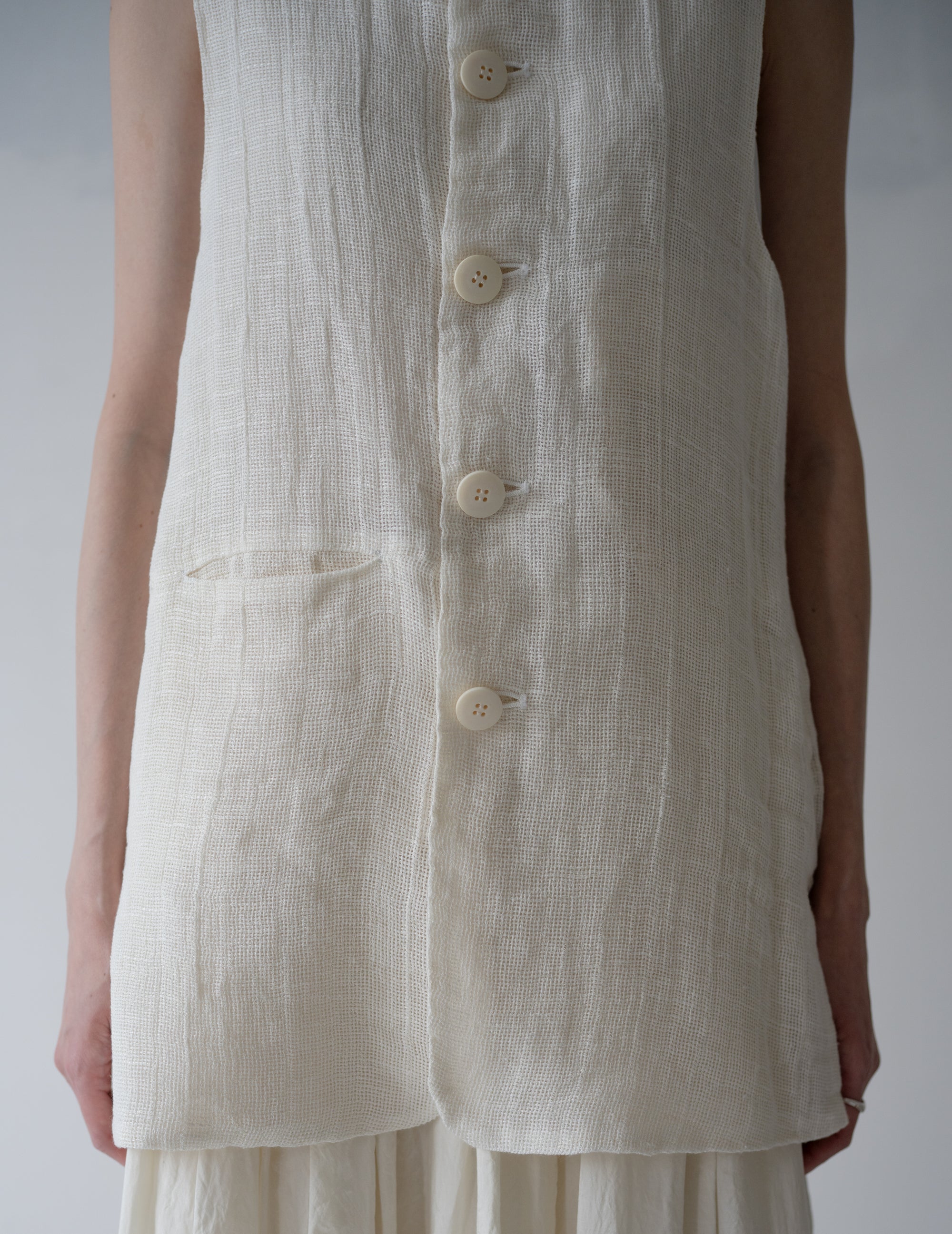 Flight Gilet・White