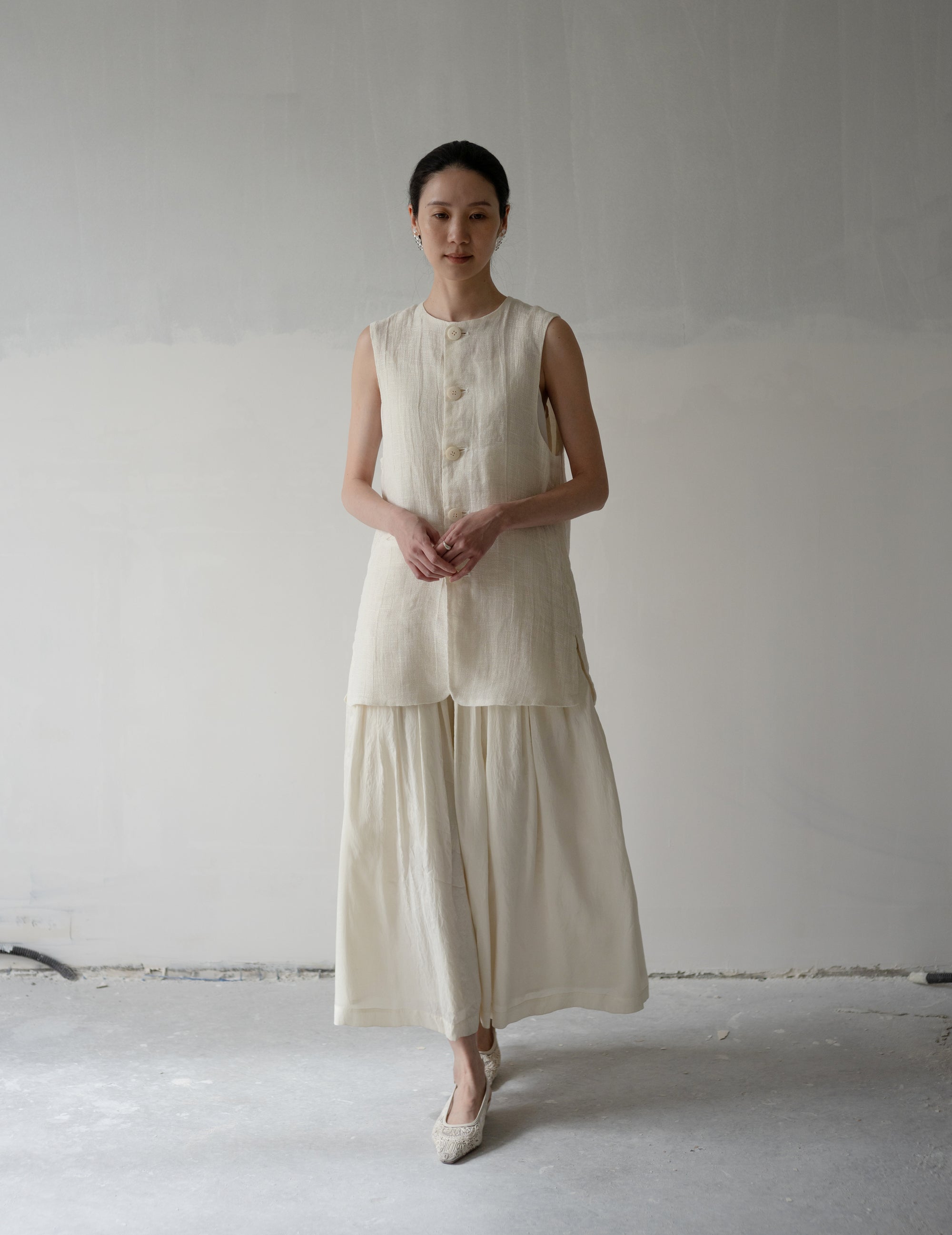 Flight Gilet・White