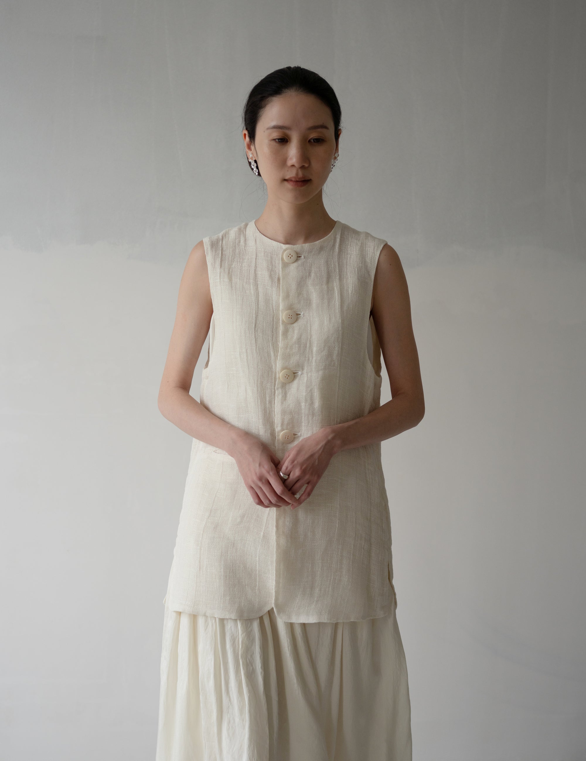 Flight Gilet・White