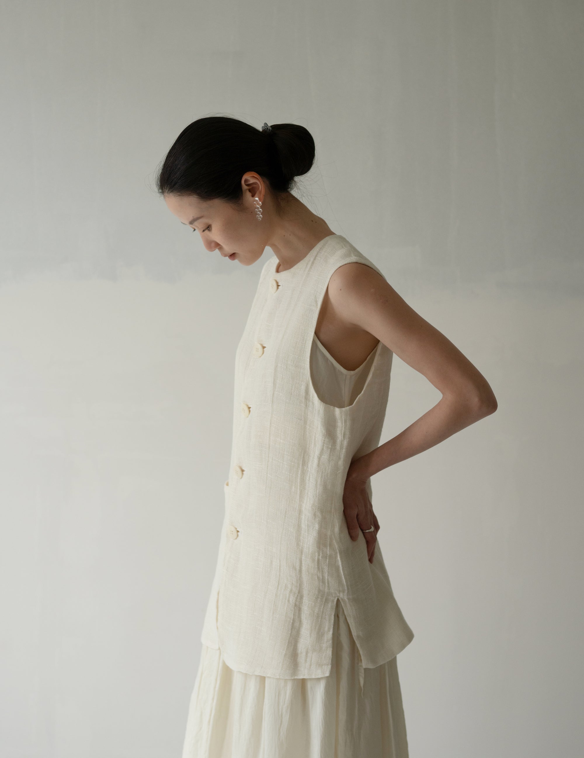 Flight Gilet・White