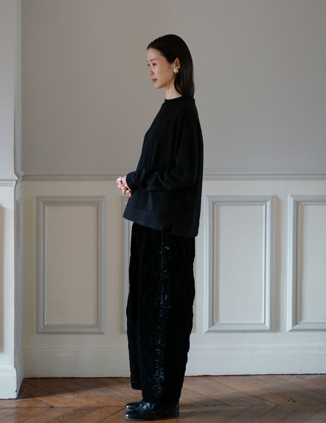 Star 天鵝絨長褲