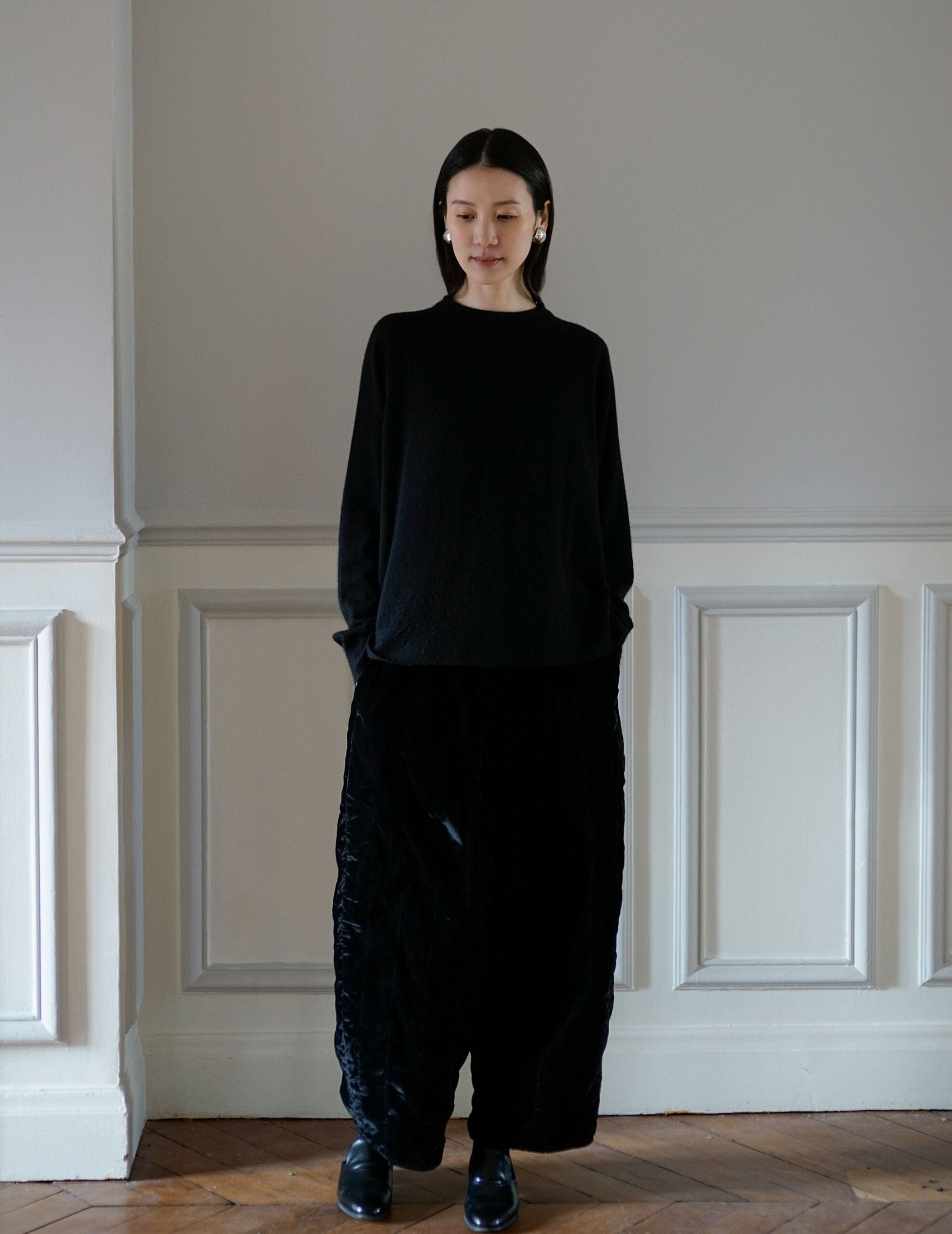 Star 天鵝絨長褲