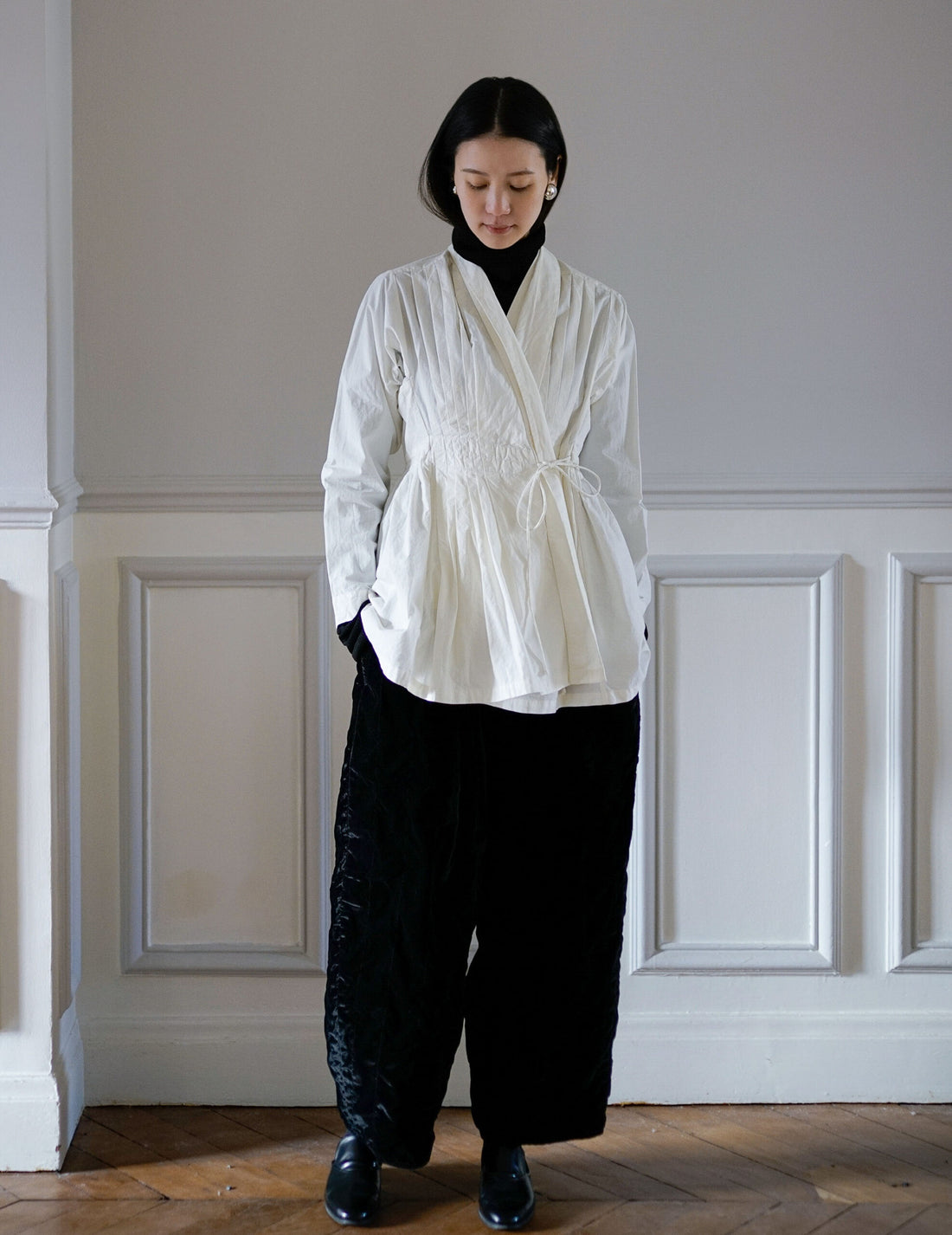 Star 天鵝絨長褲