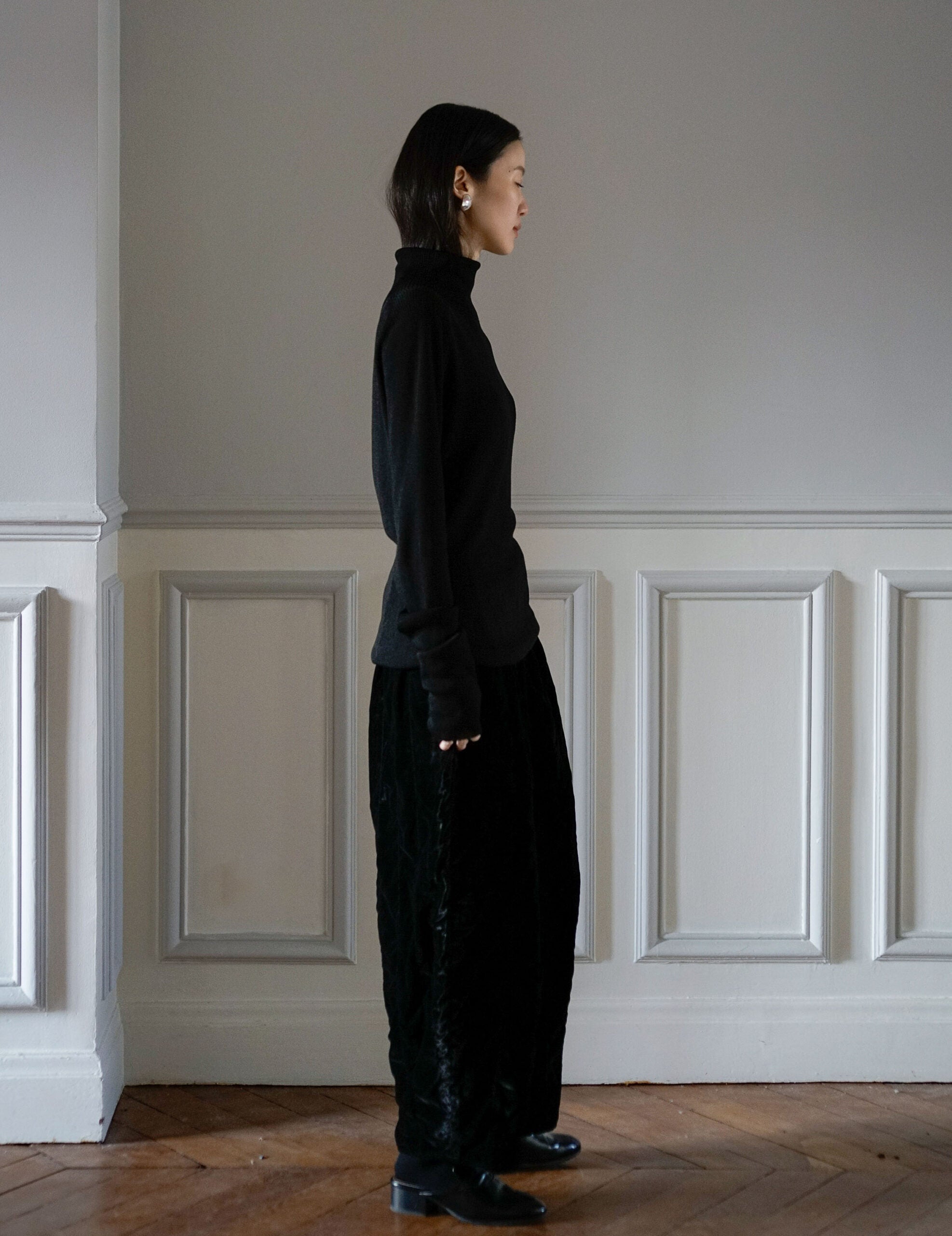 Star 天鵝絨長褲