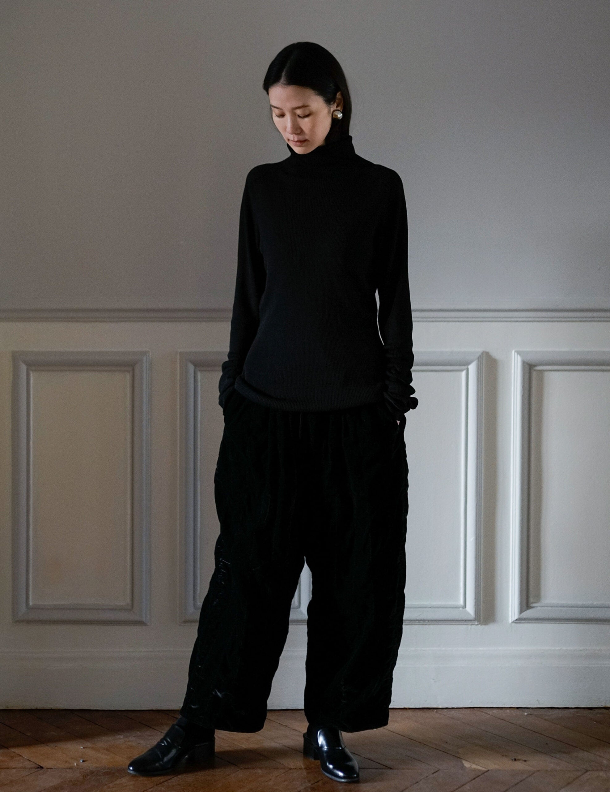 Star 天鵝絨長褲