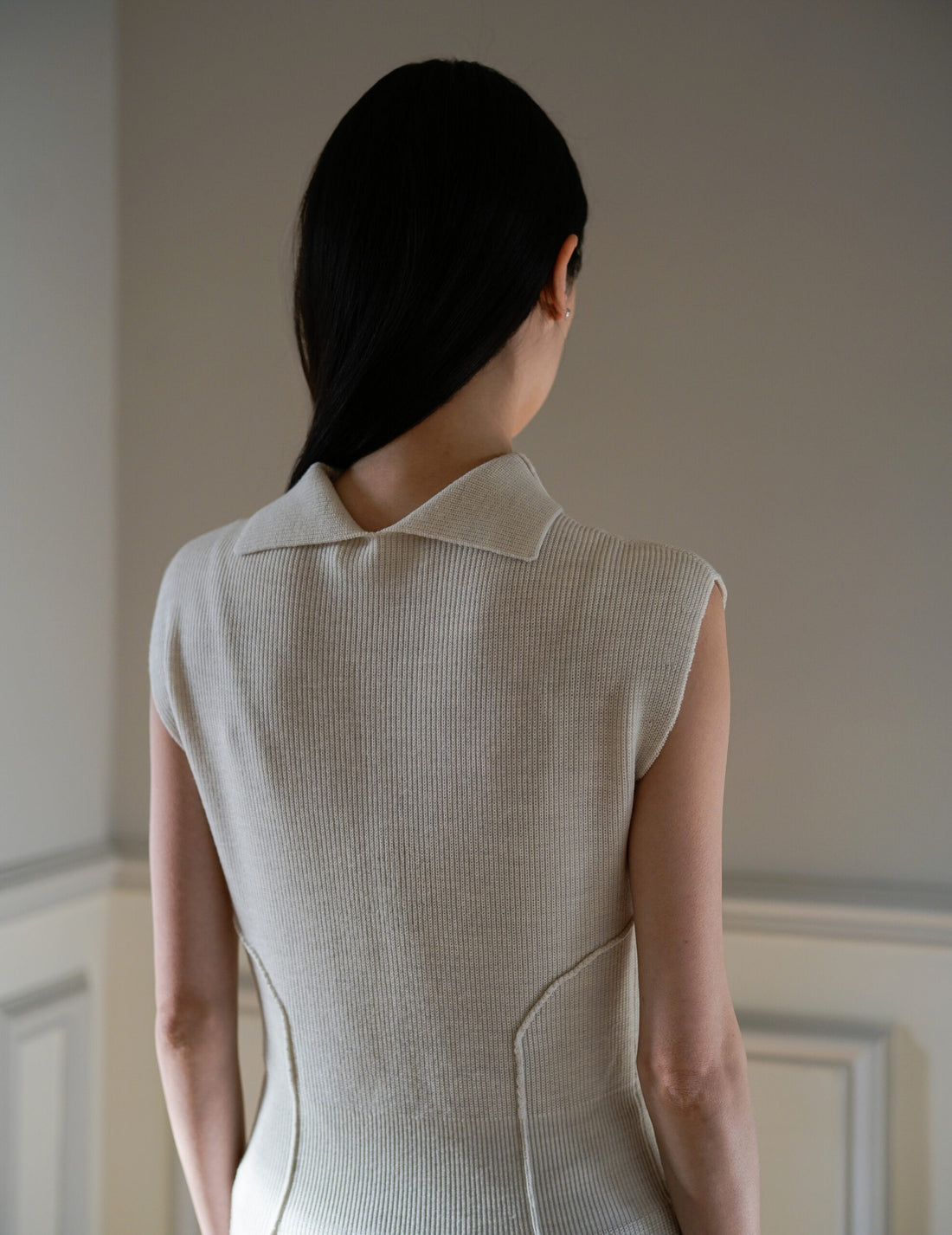 Karlina Knit Dress・Ivory