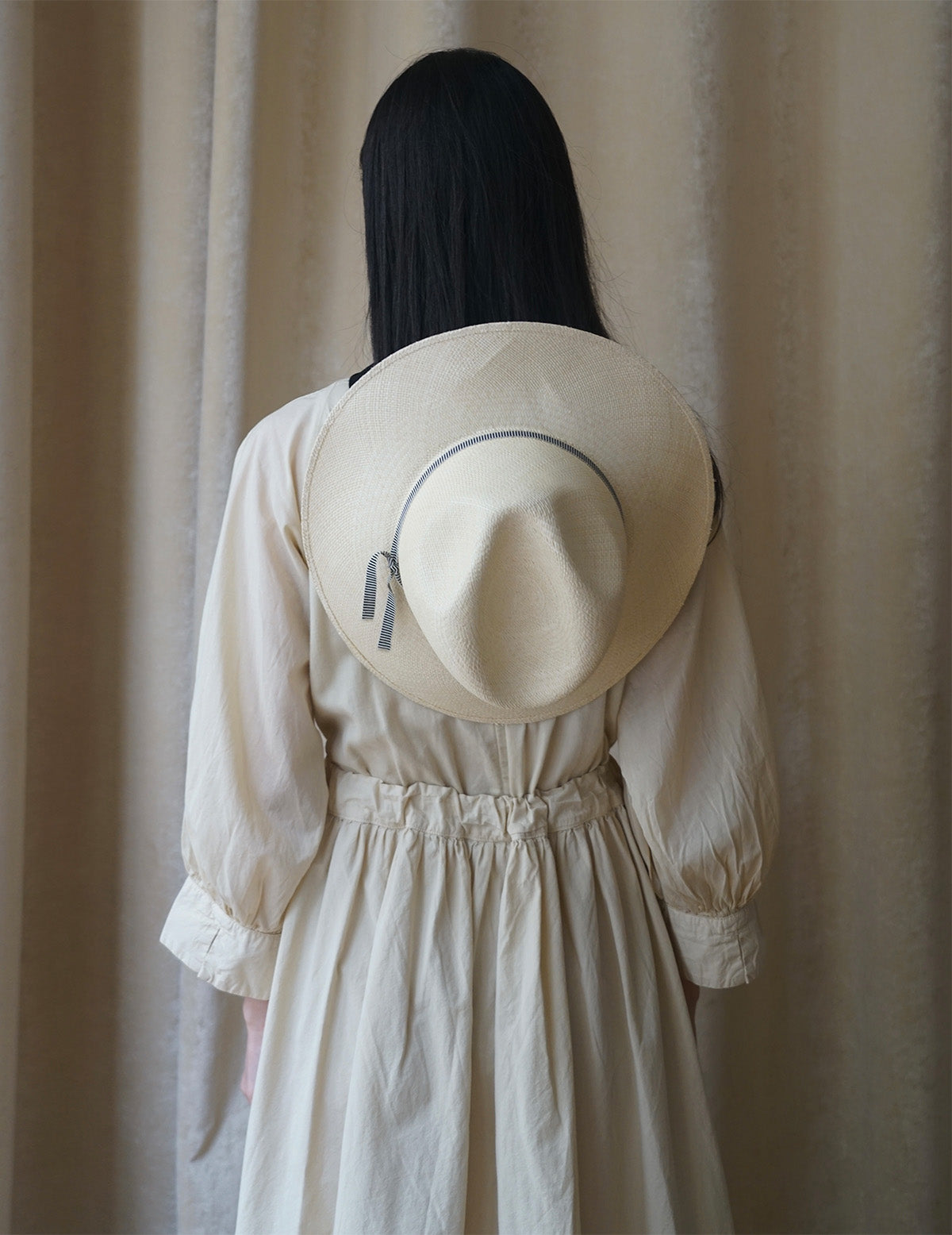 Barbara 巴拿馬帽．沙色