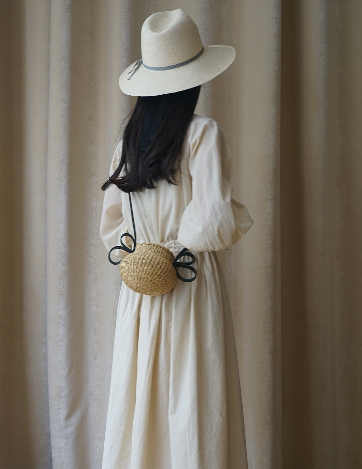 Barbara 巴拿馬帽．沙色