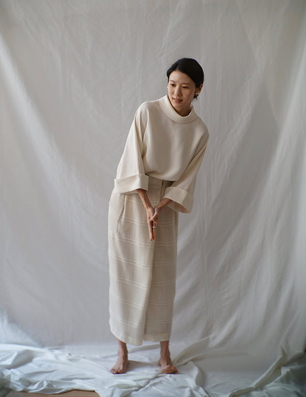 Bailee Blouse Crepe Georgette・Ivory