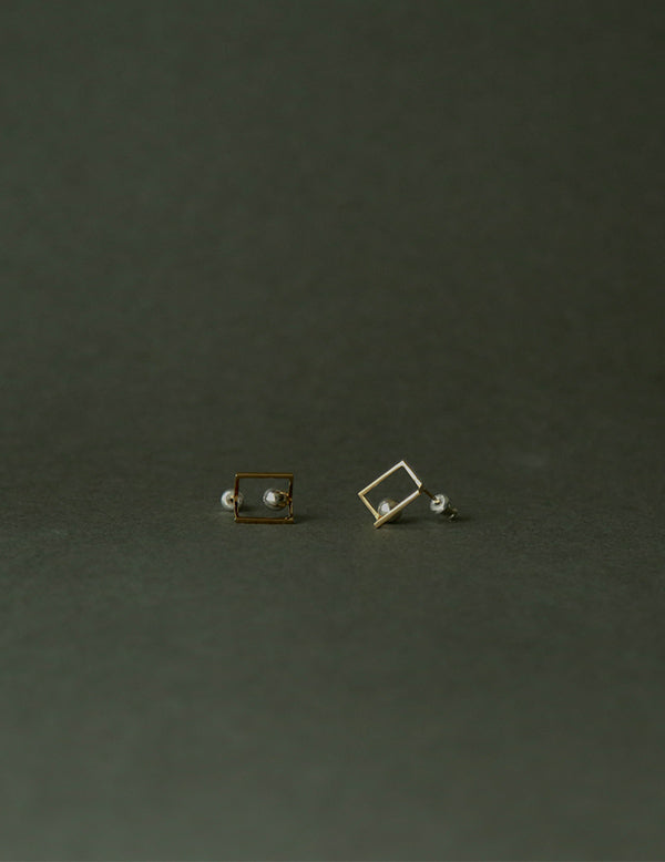 Mini Frame Earrings