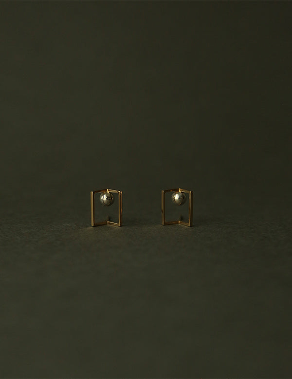Mini Frame Earrings